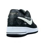 AIR FORCE 1 x LV x OFF WHITE "Black" - Imagen 2
