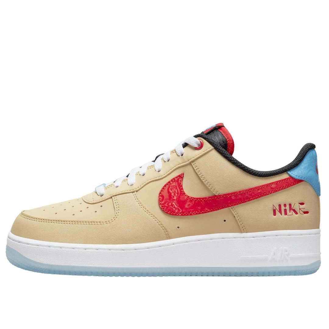 AIR FORCE 1 "Brown Red Blue" - Imagen 1