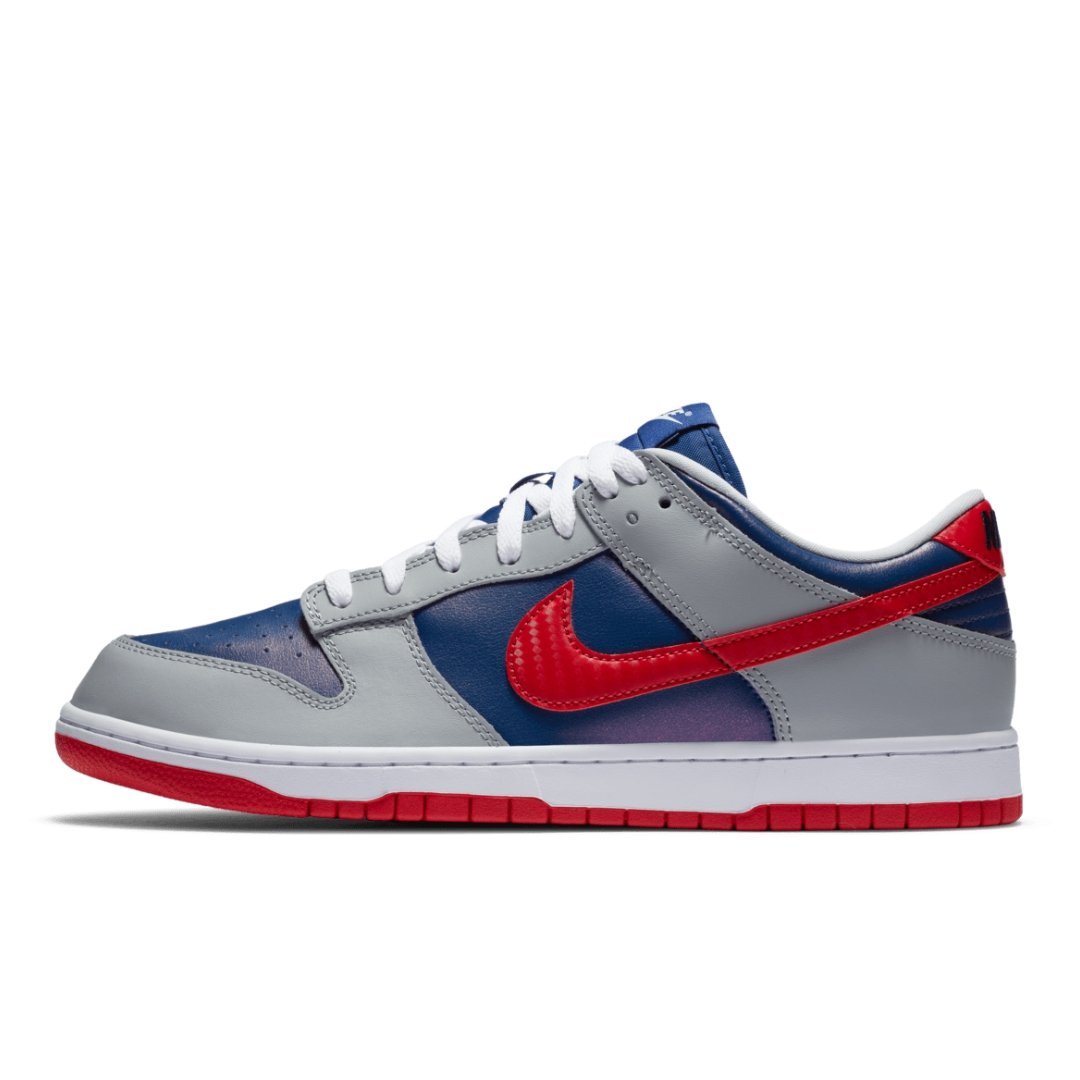 Diseño sin título (23) SB DUNK Low "Blue, grey and red" - Imagen 1
