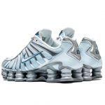 NIKE SHOX TL «Platinum Polar Blue» - Imagen 4