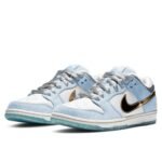 SB DUNK Low "Blue, white and golden" - Imagen 2