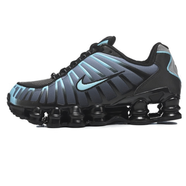 NIKE SHOX TLBLACK CELESTINE BLUE