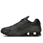 Nike Shox R4 in a triple black