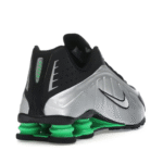 Nike Shox R4 Metallic Silver Green - Imagen 2