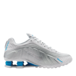 Nike Shox R4 White Blue Hero Silver - Imagen 3