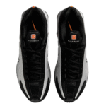 Nike Shox R4 Black/Vast Grey/Bright Mandarin - Imagen 4