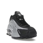Nike Shox R4 Metallic Silver Black - Imagen 5
