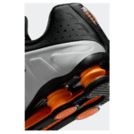Nike Shox R4 Black/Vast Grey/Bright Mandarin - Imagen 6