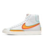 AIR BLAZER High "77 Infinite White Kumquat Aurora Green Bright Crimson Sail"