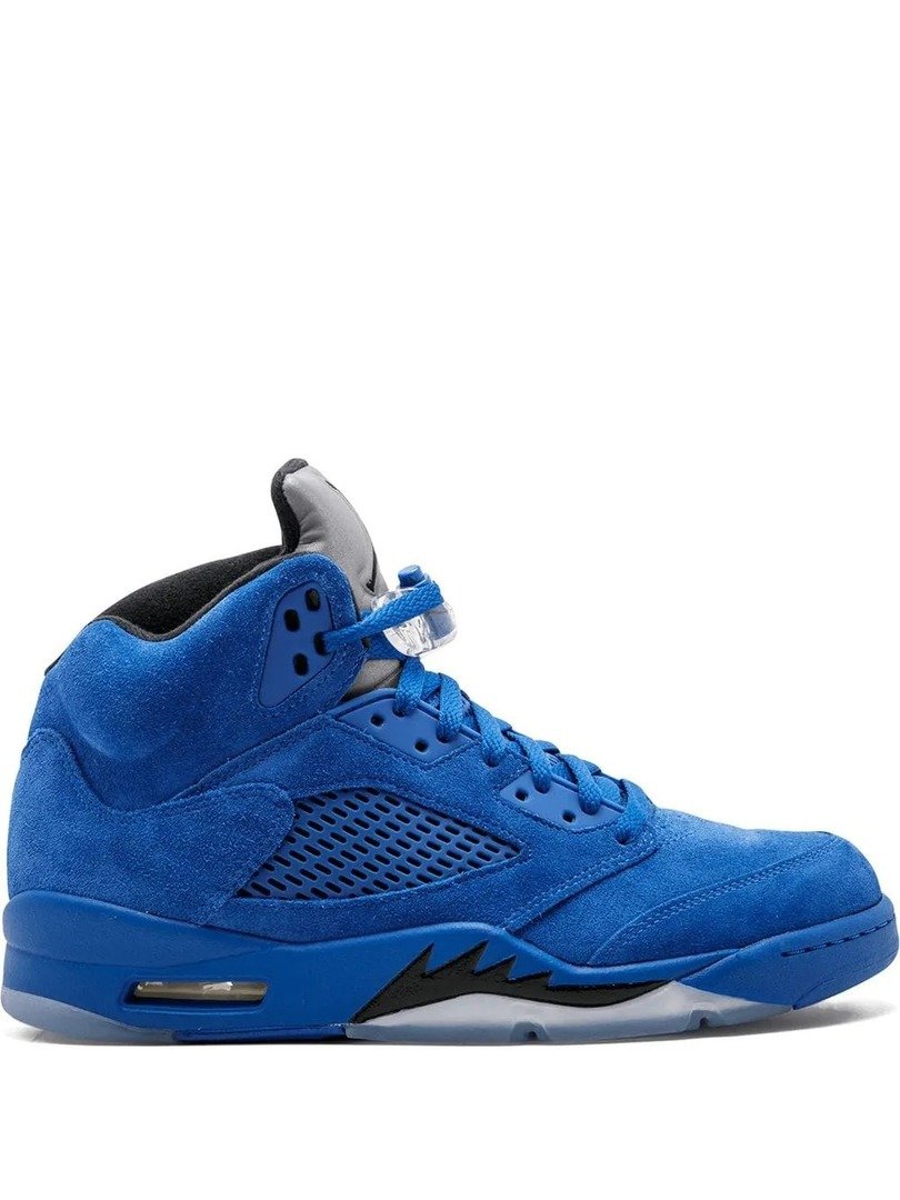 13157660_21516300_1000.jpeg AIR JORDAN RETRO 5 "Blue Suede" - Imagen 1