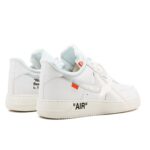 AIR FORCE 1 x OFF WHITE "Full White" - Imagen 4