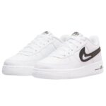 AIR FORCE 1 Double Swoosh Black & White - Imagen 4