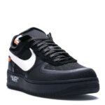 AIR FORCE 1 x OFF WHITE "White Swoosh Black" - Imagen 5