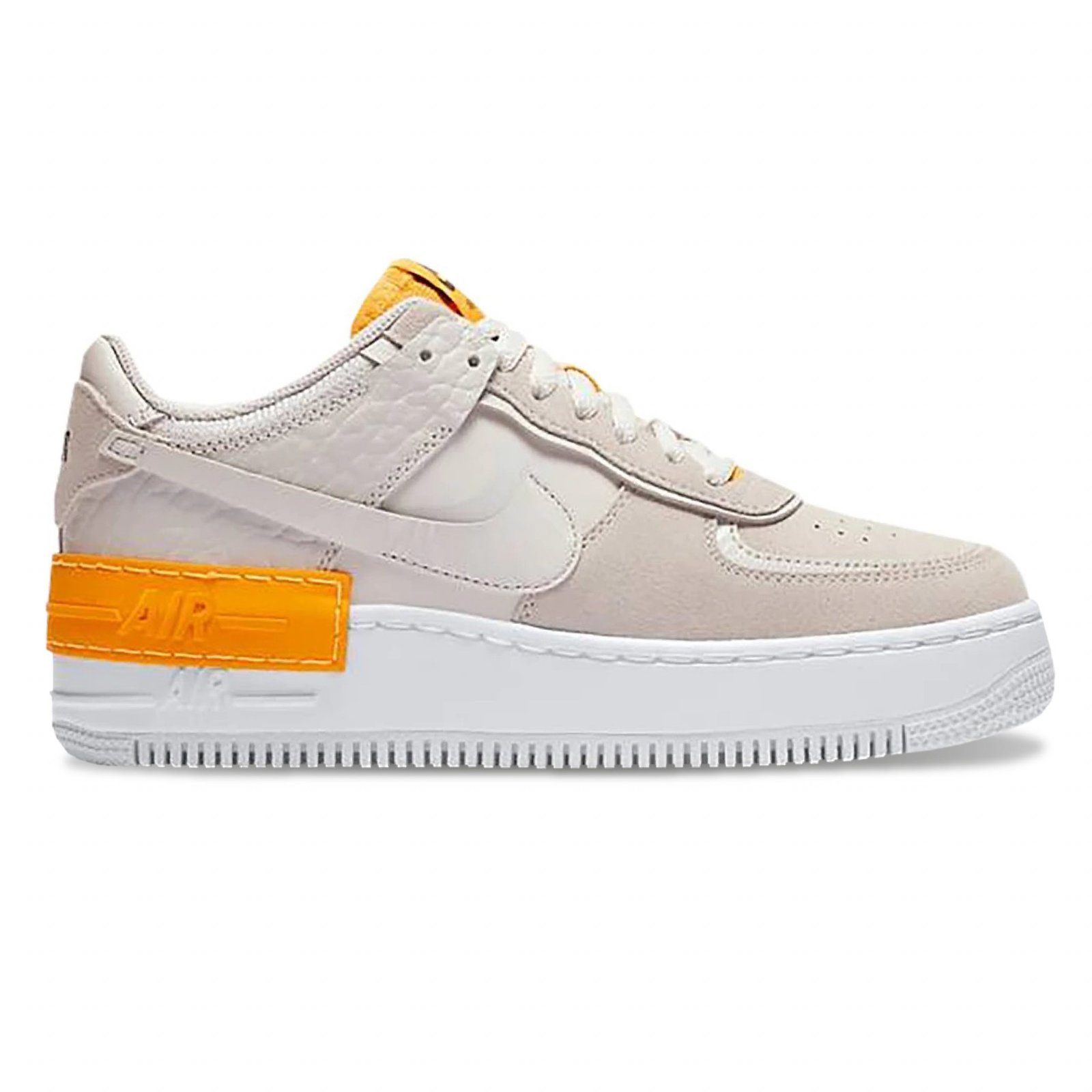 AF-1-Shadow-Vast-Grey-Laser-Orange-1-scaled-1.jpg AIR FORCE 1 Shadow "Vast Grey & Laser Orange" - Imagen 1