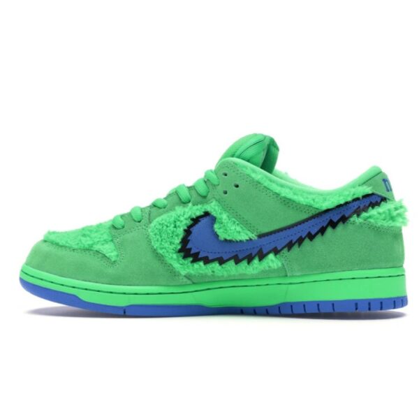 SB DUNK Low "Grateful Dead Bears Green"