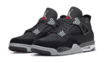 JORDAN  RETRO 4 "Black Canvas" - Imagen 2